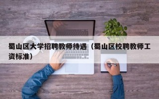 蜀山区大学招聘教师待遇（蜀山区校聘教师工资标准）