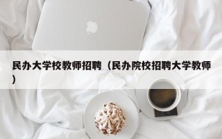 民办大学校教师招聘（民办院校招聘大学教师）