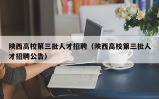 陕西高校第三批人才招聘（陕西高校第三批人才招聘公告）