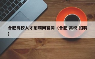 合肥高校人才招聘网官网（合肥 高校 招聘）