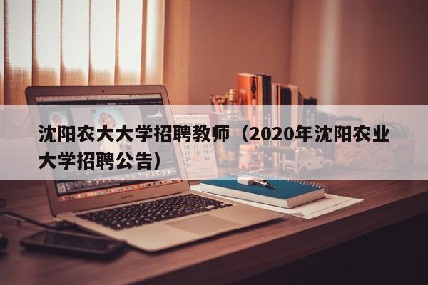 沈阳农大大学招聘教师（2020年沈阳农业大学招聘公告）-第1张图片-大学教师招聘